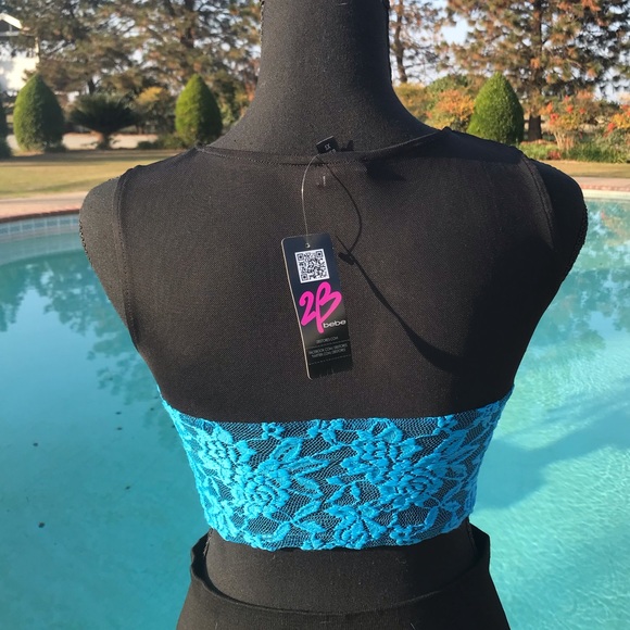 2B Bebe Crop Top - Picture 3 of 5